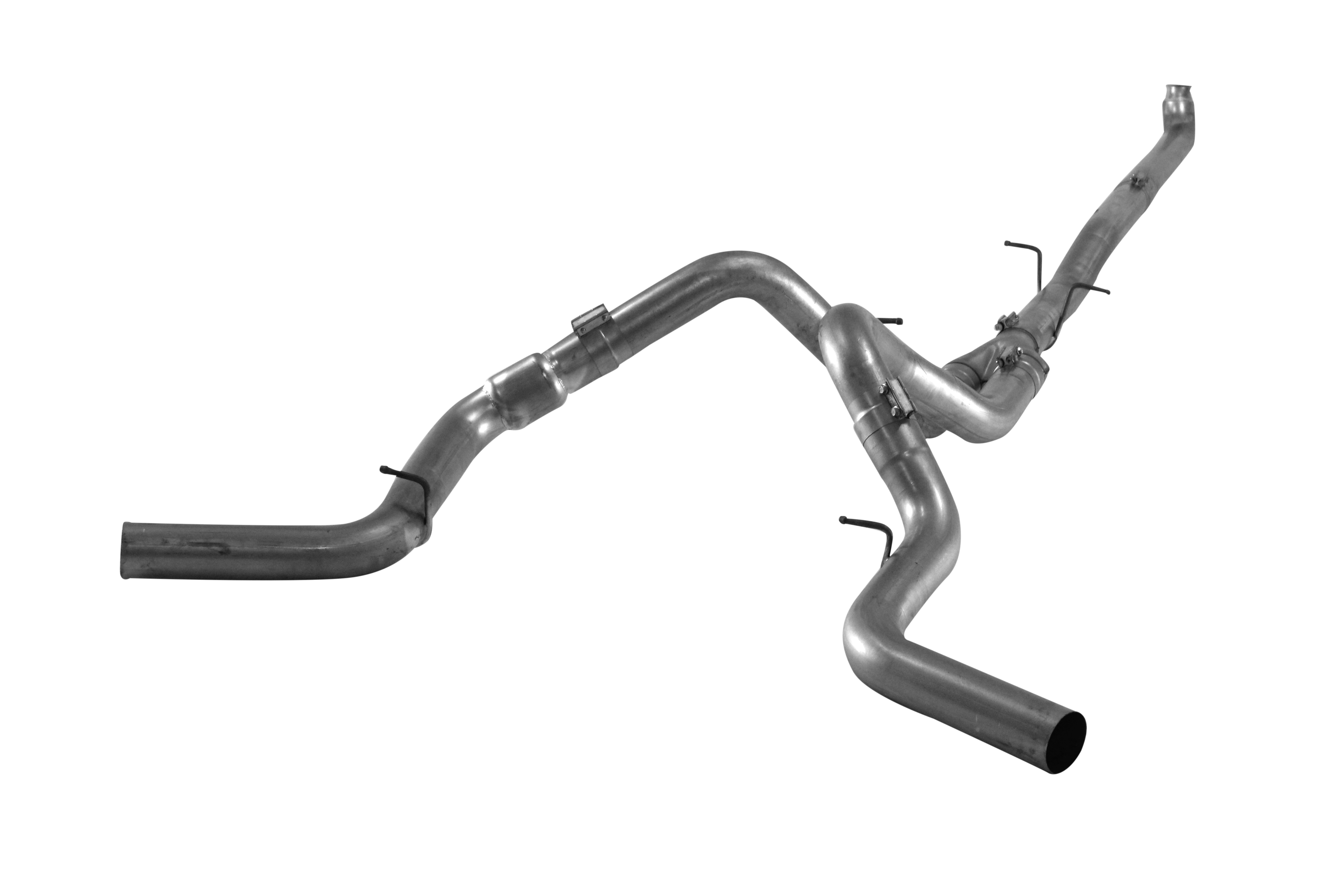4" Downpipe Back Duals | 2007.5-2010 GM 2500/3500 6.6L DURAMAX